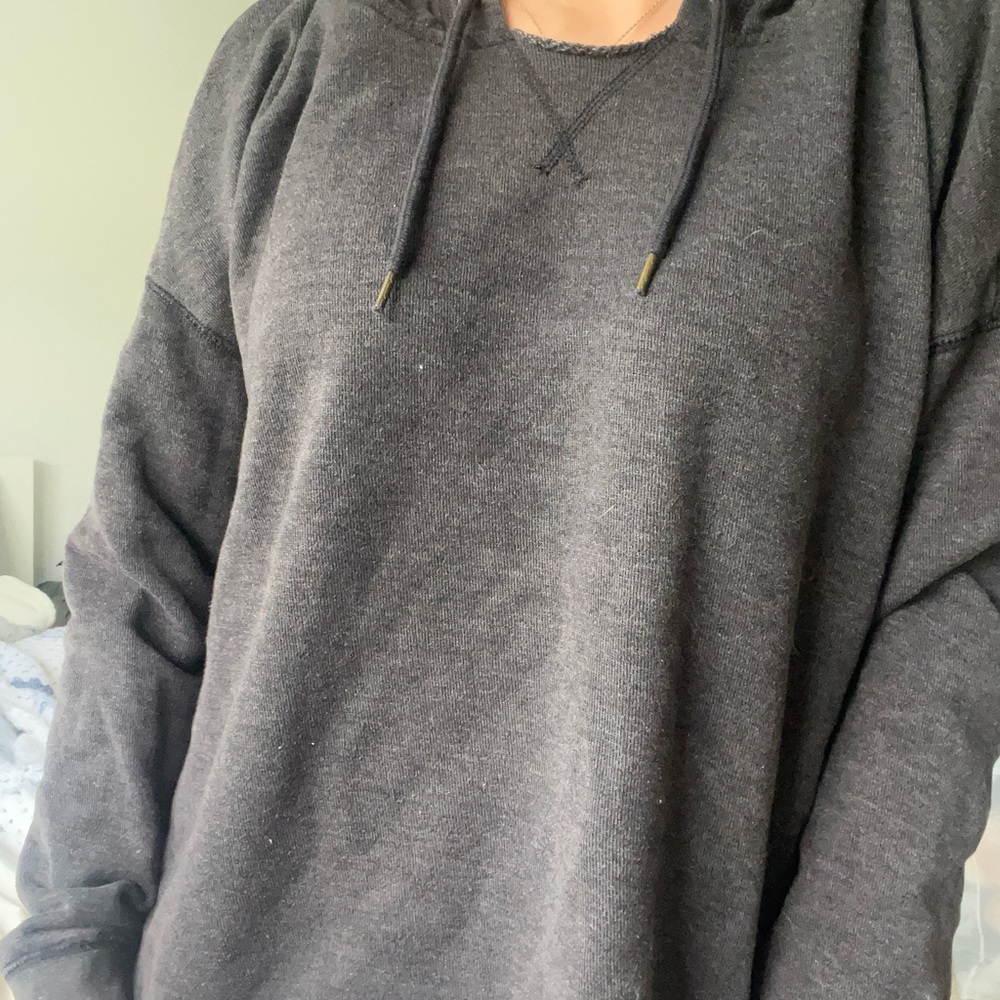 American Eagle Outfitters Gray Casual Hoodie